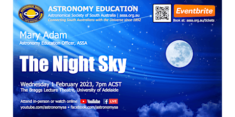 Image principale de The Night Sky | ASSA Astronomy Education