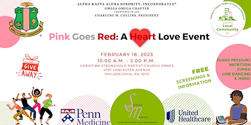 Pink Goes Red: A Heart Love Event