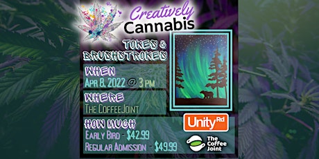 Creatively Cannabis: Tokes & Brushstrokes  ("Smoke and Paint") on 4/08/23