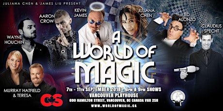 A World of Magic: Sept 7th 8pm primary image