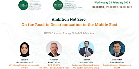 Ambition Net Zero:  On the Road to Decarbonization in the Middle East