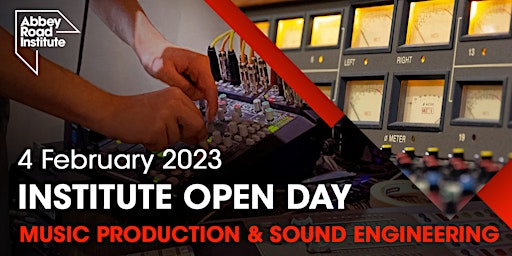 Advanced Music Production Course | Studio Open Day - 4 February 2023