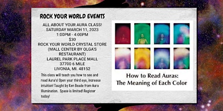 Learn how to read Aura's!  Psychic Development Class!