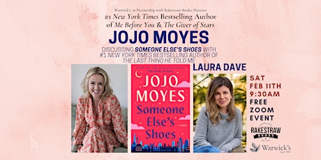 Jojo Moyes discussing her new book, SOMEONE ELSE'S SHOES
