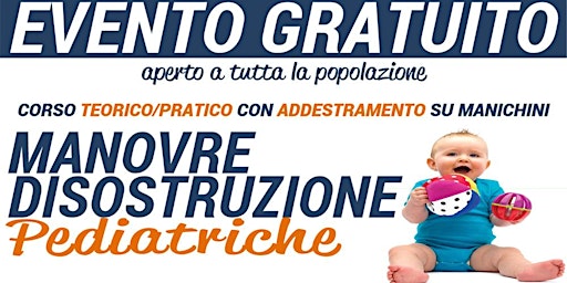 EVENTO GRATUITO - DISOSTRUZIONE PEDIATRICA - HAPPY DAYS