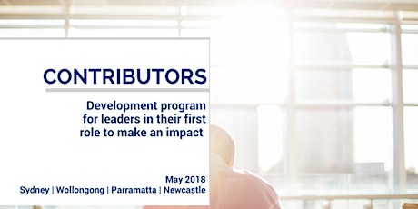 Leadership Development Program - Contributors | Newcastle - 4 June primary image