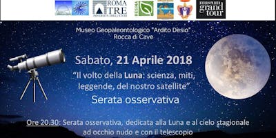 “Il volto della Luna: scienza, miti, leggende, del nostro satellite" “Il volto della Luna: scienza, miti, leggende, del nostro satellite"