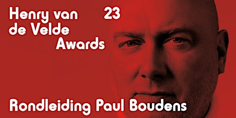 Rondleiding expo Henry van de Velde Awards 23 met Paul Boudens