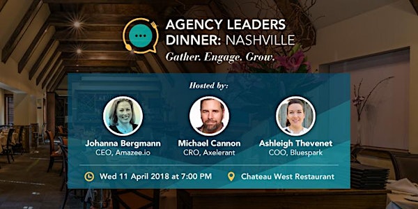 Agency Leaders Dinner - DrupalCon Nashville