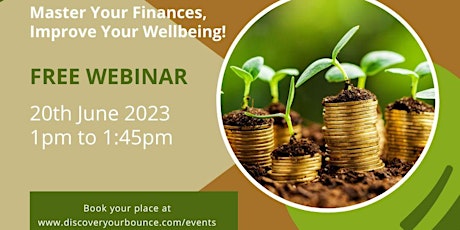 Master Your Finances, Improve Your Wellbeing!