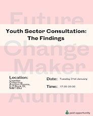 Future Changemakers Alumni Youth Sector Consultation: Findings & Discussion primary image