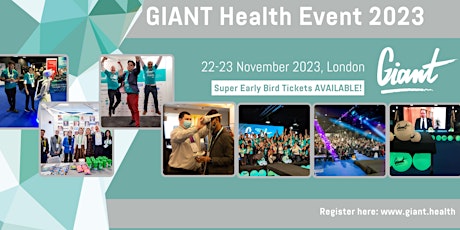 The GIANT Health Event 2023.  4-5 December, London, England