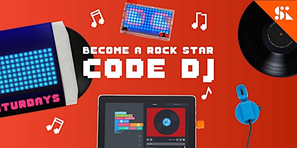 Become a Rock Star Code DJ, [Ages 7-10], 24 Jun - 28 Jun Holiday Camp (2:00PM) @ East Coast
