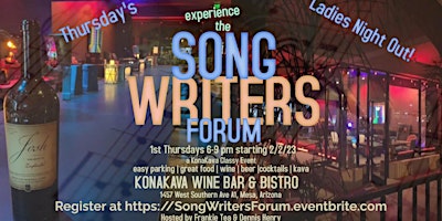Song Singers Forum (KonaKava Wine Bar & Bistro)