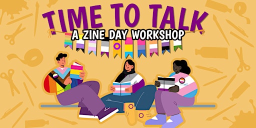 Time to Talk Day Zine Workshop