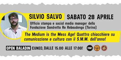 Progetto Yom: incontro con Silvio Salvo Progetto Yom: incontro con Silvio Salvo