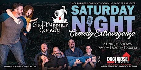 Sick Puppies Improv Comedy Shows Extravaganza  in Delray Beach