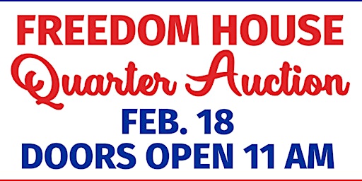 Quarter Auction for Freedom House Vets