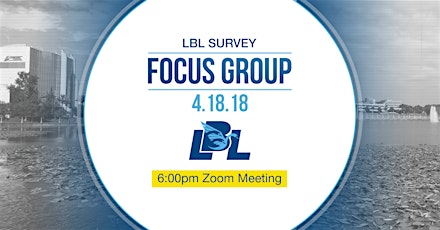 LBL Small Biz Survey Focus Group 3 ZOOM Meeting primary image
