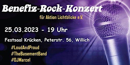 Benefiz-Rock-Konzert für Lichtblicke e.V.