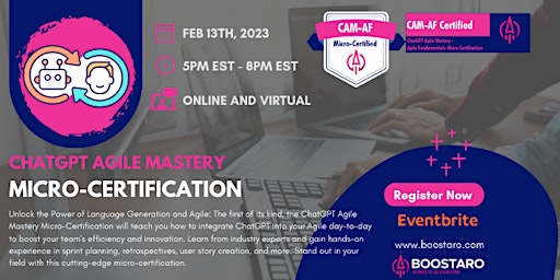 ChatGPT Agile Mastery Micro-Certification: Boost Your Team's Efficiency