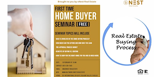 First Time Home Buyer Seminar-Baltimore, MD