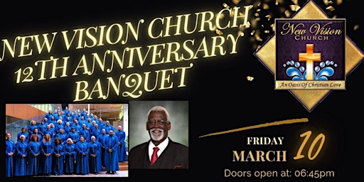 New Vision Baptist Church 12th Church Anniversary Celebration Banquet