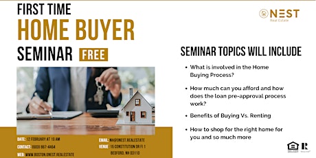 First Time Home Buyer Seminar- New Hampshire