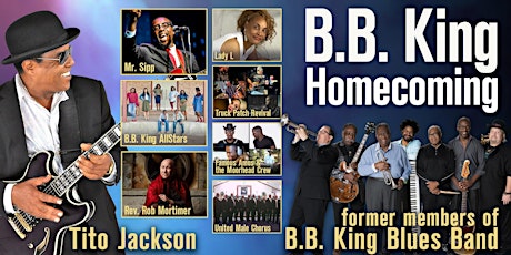 Image principale de B.B. King Homecoming featuring Tito Jackson & former members of B.B. King Blues Band