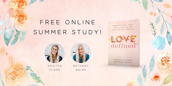 Love Defined Online Book Study {FREE}