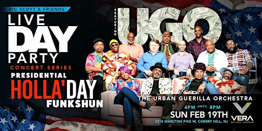 The Presidential Holiday Funkshun with UGO Live The Urban Guerrilla Orchest primary image