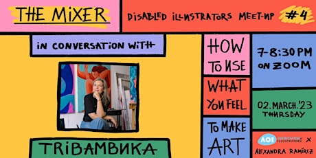 The Mixer - disabled illustrators meet-up w/ Tribambuka