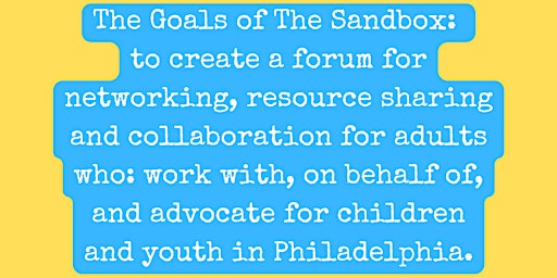 Sandbox Networking for Youth Development Professionals