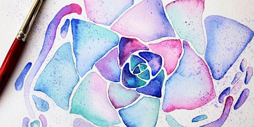 Watercolor For Beginners: Succulent