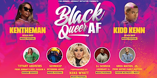 Black Queer AF Music Festival