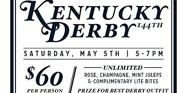 Kentucky Derby Party at Pennsylvania 6 DC