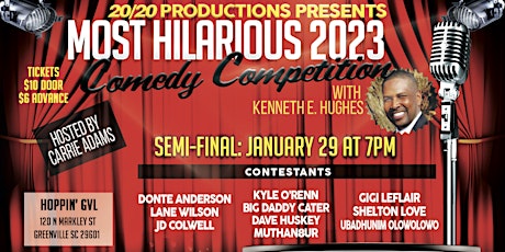 Most Hilarious 2023 Comedy Competition Semi-Final