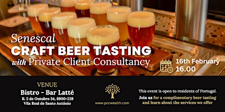 Senescal Craft Beer Tasting With Private Client Consultancy