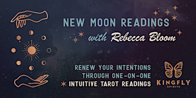 New Moon Tarot Readings with Rebecca Bloom