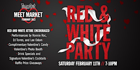 Pre Valentines Red & White Party