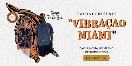 Saloni presents "Vibraçao Miami" primary image