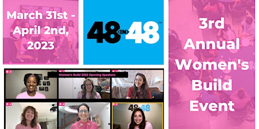 48in48 Women's Build Virtual Meet and Greet