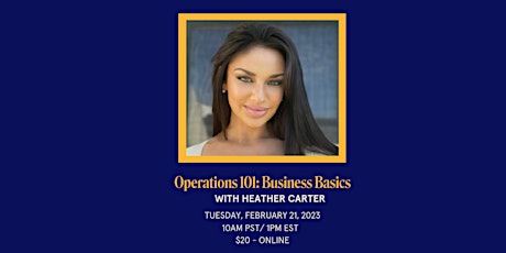 Operations 101: Business Basics with Riveter Co-CEO Heather Carter