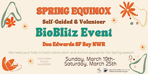Volunteer Opportunity: Spring Equinox Self-Guided BioBlitz at the Refuge