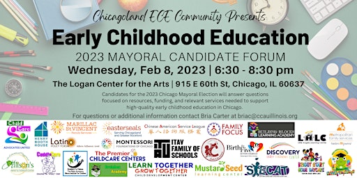 2023 Mayoral Candidates Forum on Early Childhood Education