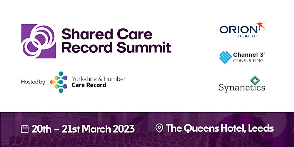 Shared Care Record Summit 2023