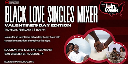 Black Love Singles Mixer: The Valentine's Day Edition