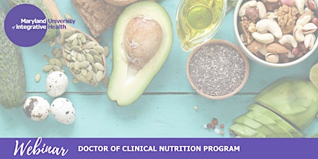 Webinar | Doctor of Clinical Nutrition Program - Progressing Your Career