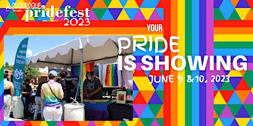 Albuquerque PrideFest 2023 Exhibitor Booth Registration