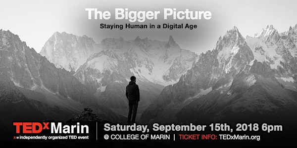 2018 TEDxMarin TEDTalks Filming and Gala Reception @ College of Marin (Deta...